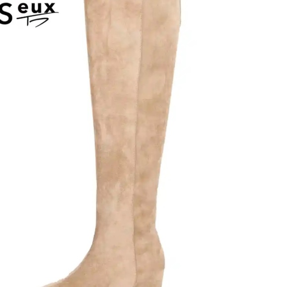 Overknee suede boots - Picture 3 of 3